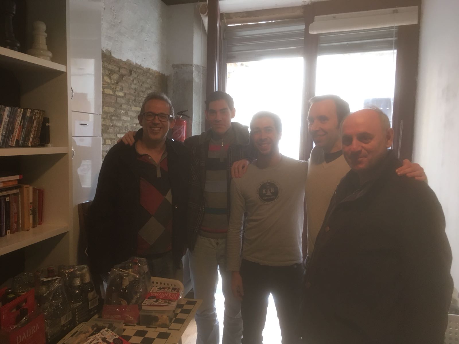 Antonio Lisarri Tomas, vencedor de los Primeros Torneos Xake Kafe